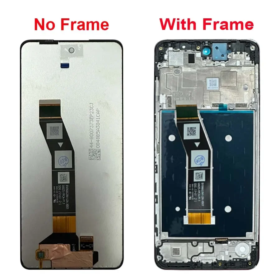 6.56“ For Motorola Moto G24 LCD Display Touch Panel Digitizer Assembly Screen Replacement For Moto G24 LCD With Frame XT2423-1