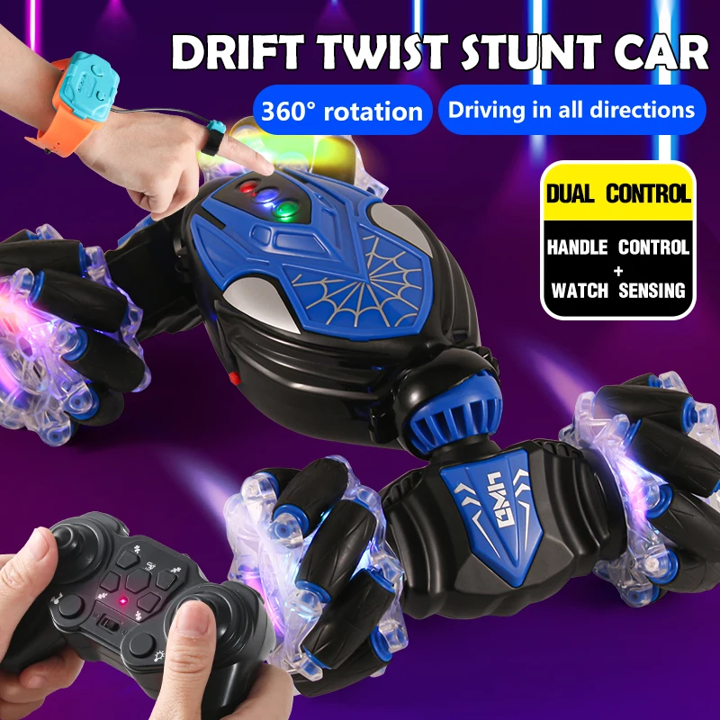 高速強力パワースタントカー360-°-rcキッズ-24g-オフロード玩具-高品質-工場価格-子供用電動プラスチックカー