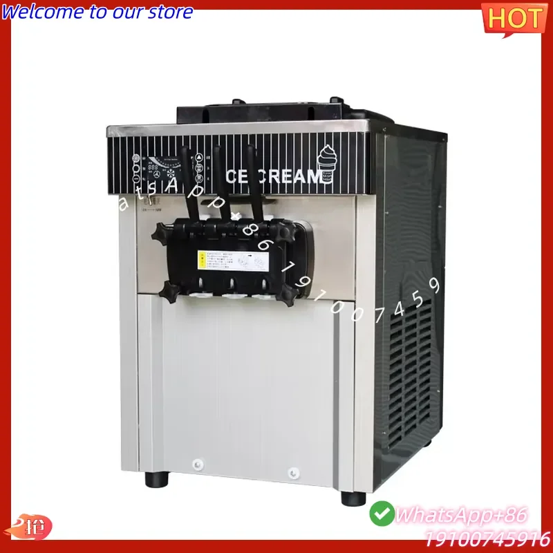 2026Hot Kitchen Equipment Commercial Automatic Italian Small Soft Ice Cream Machine Maker Price for Business Sale