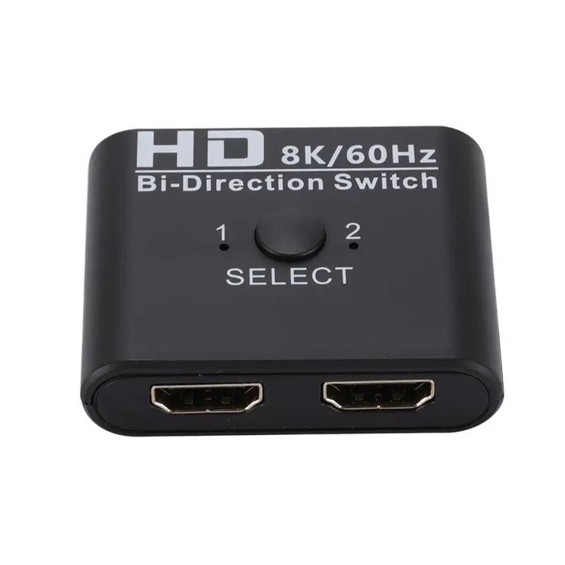 Bi-Direction Manual Switcher HD Bi-Direction Switcher High Resolution HD Multimedia Interface Switcher For Monitor Projectors