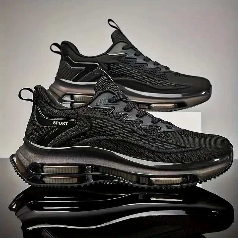 Zapatillas de deporte de alta calidad para hombre, zapatos de baloncesto con plataforma roja de tendencia, zapatillas deportivas informales blancas para caminar, entrenador para hombre 2025