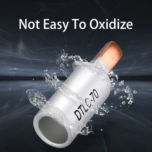 Imagen 2 del producto DTLC C45-10/16/25/35/50mm2 disyuntor Cable de aluminio y cobre Terminal de engarzado terminales desnudos conector de Cable junta prensa en frío DZ47