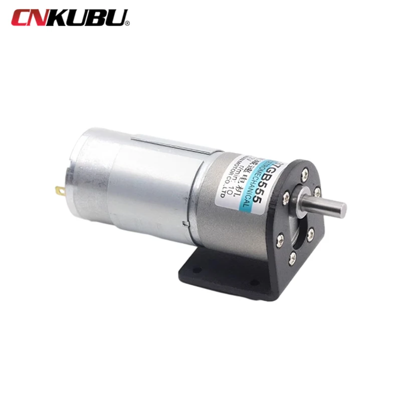 1PCS XD-37GB555 gear 1A motor brush motor 15W DC 12V 24V reversible speed regulation low speed micro motor slow motor