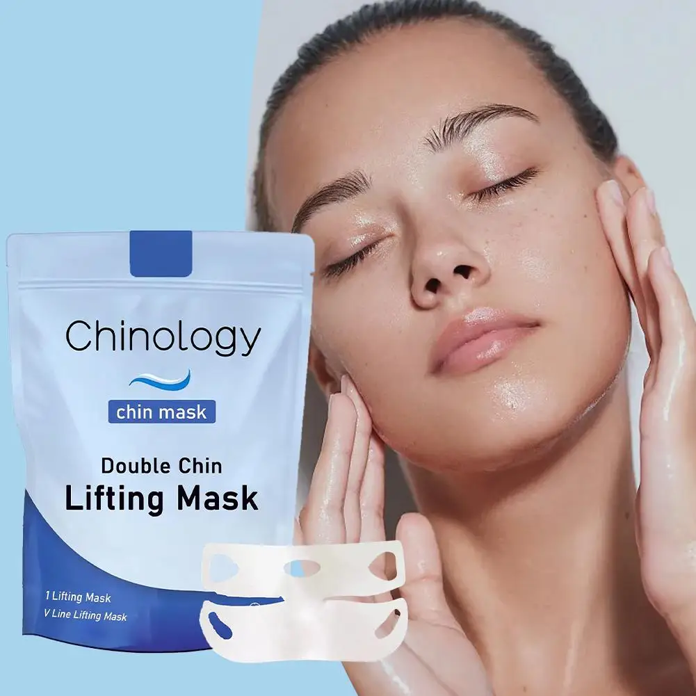 Máscara de línea en V, correa adelgazante Facial, reductor de barbilla doble, cinturón de Estiramiento Facial, máscara Facial adelgazante en forma de V, 1/3/5 Uds.