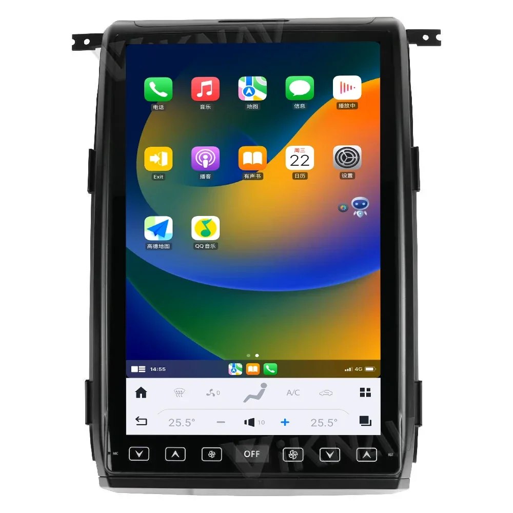 

Беспроводной автомобильный радиоприемник Carplay для Ford F150 2009-2012 Android Auto автомобильный GPS-навигатор ЖК-дисплей мультимедийный стереоплеер 128 ГБ