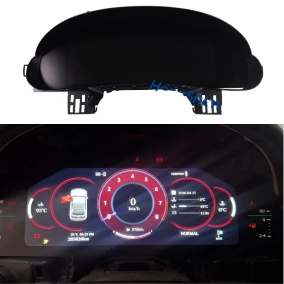 

HDMI 12.3-inch HD 1920x720 scree Cluster Digital Dashboard For Porsche Cayenne 2003 -2019 Dashboard speedometer iOS Carplay