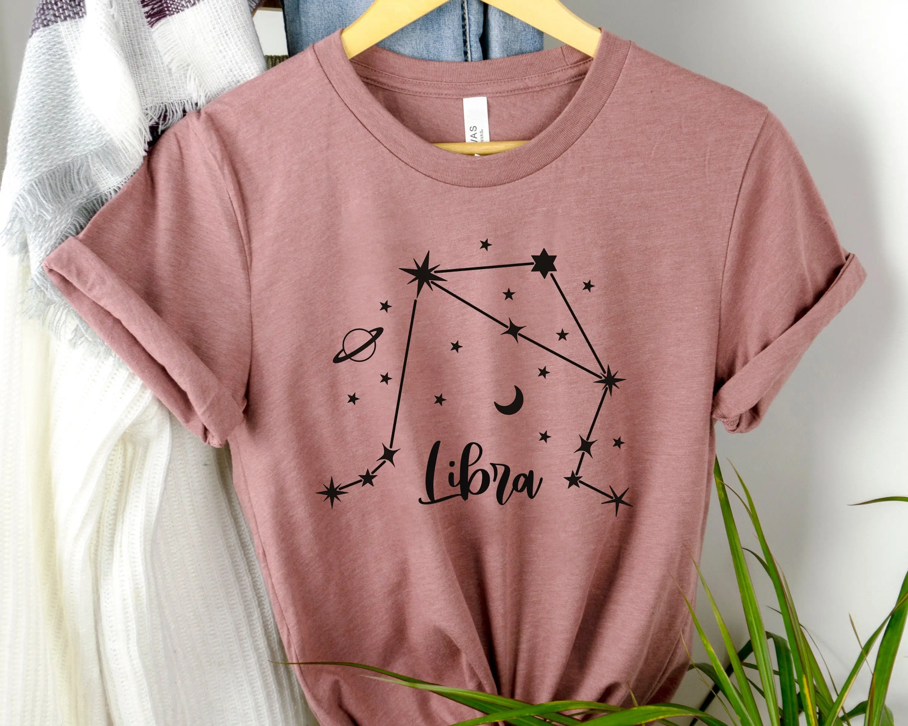 Waage T-Shirt Sternzeichen Astrologie für Horoskope Zeichen