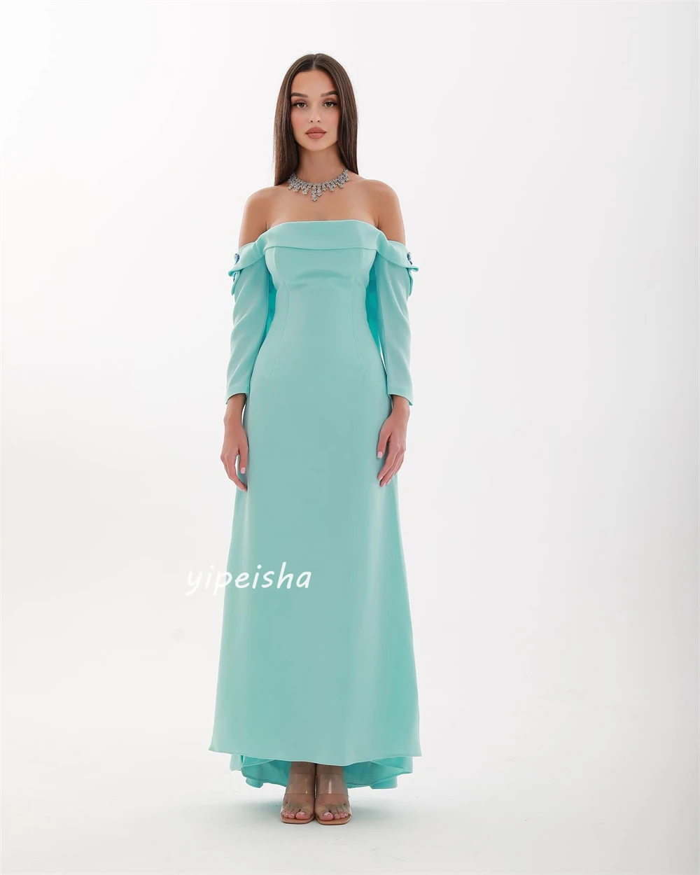 Robe de Quinceanera à épaules dénudées, maillot personnalisé, perles, drapé, plissé, robes mi-longues, occasion sur mesure