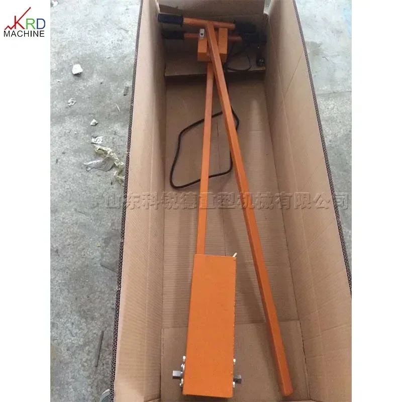 Electric concrete leveling machine hand pulled infinite speed regulating paving machine slope construction paving machine