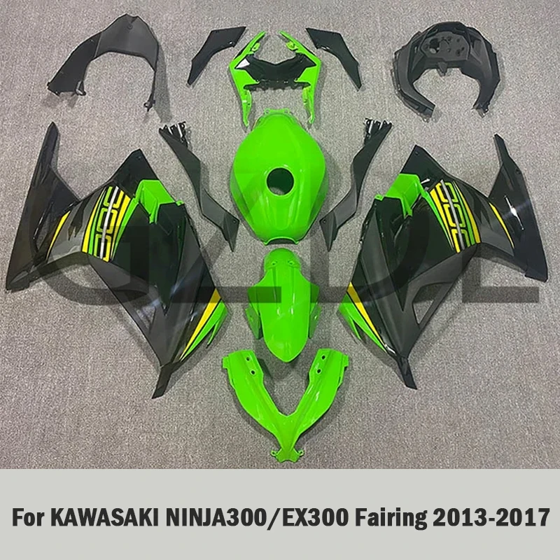 

Motorcycle Fairing Kit ABS Plastic Injection Fairings Full Bodywork Cowl For KAWASAKI EX300 NINJA 300 EX250 Ninja250 2013-2017