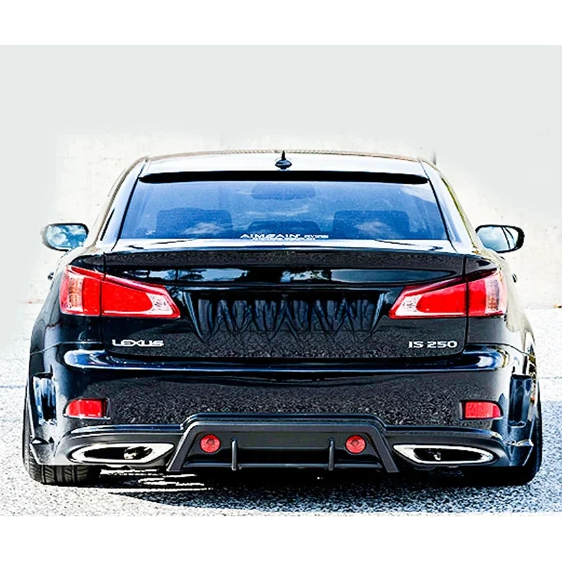 

Runde Car Modification Resin Material Old Upgrade IS300 Body Kit For 2006-2012 IS250 Aimgain Style Rear Bumper