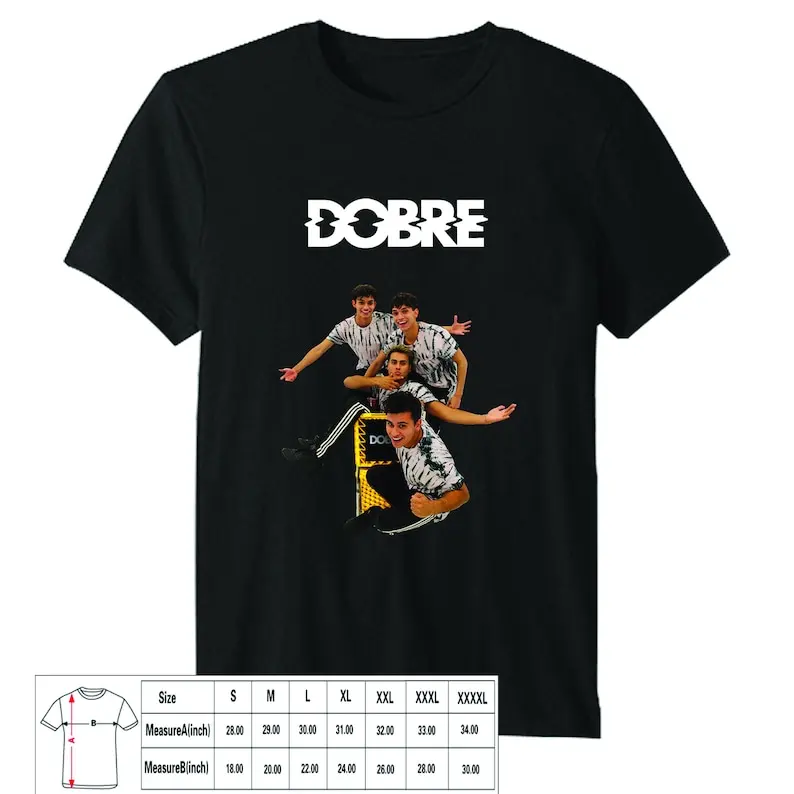 

Dobre Twins Brothers dancing duo New T-shirt USA Size