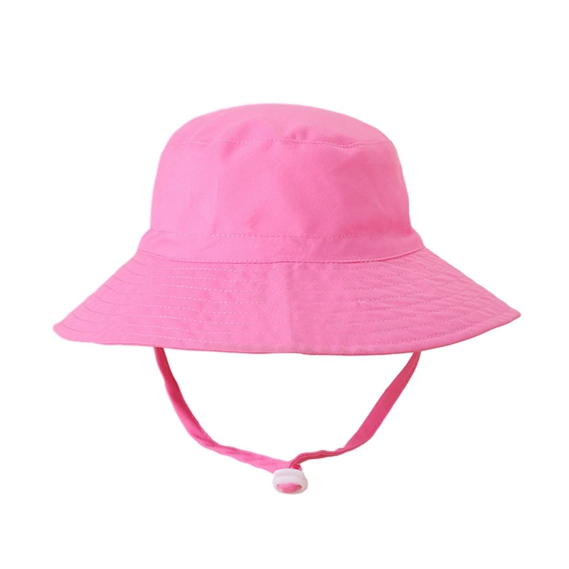 Summer Baby Girls Hat Beach Sun Caps Travel Boys Fisherman Caps Outdoor Children Bucket Hats Cotton Toddler Baby Hats