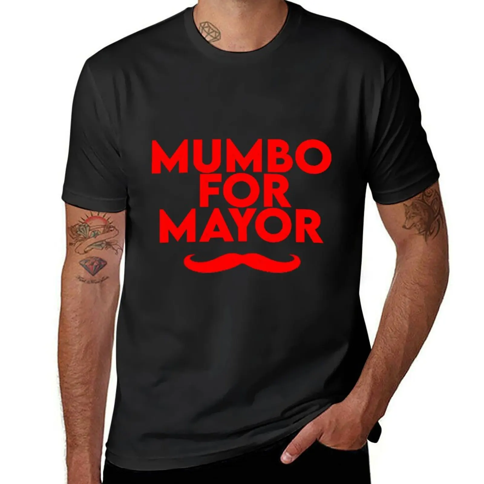 Mumbo for Mayor Classic T-Shirt plus size tops customs mens graphic t-shirts pack