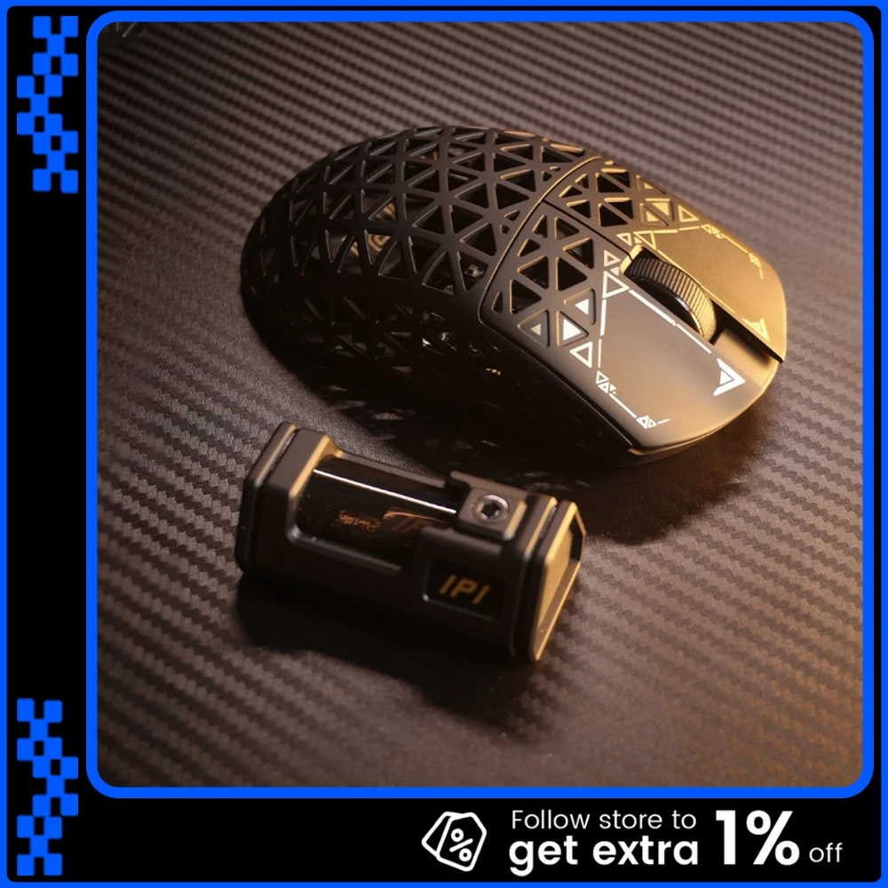 

IPI Piao Float Wireless 8k Mouse 3 Mode Bluetooth Dual 8k Carbon Hell Out Gaming Esports Lightweight Mouse Custom Made Mice 11