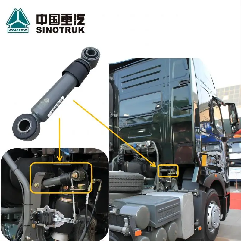 

Specially Used For HOWO A7 Truck High Quality Cabin Stabilizer Shock Absorber Assembly AZ1642440021 For Sinotruk HOWO Parts