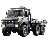 2.4G RC Crawler 6WD Unimog RC Truck 1:18 Proportional Control Mechanical Shifting JJRC RC Vehicle Simulated Model Toys Cars
