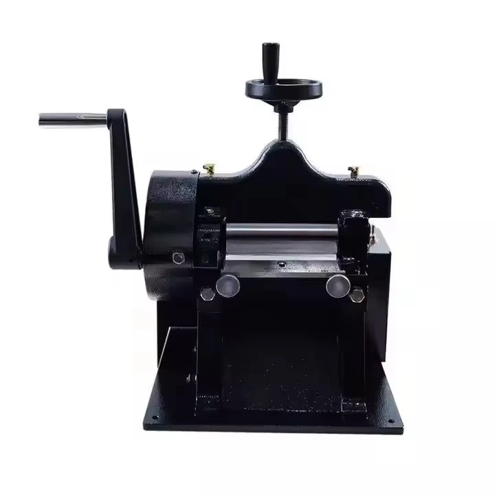 New Leather Production Small Workshop Manual Leather Splitting Machine With Band Knife German Design Manual Leather Splitter