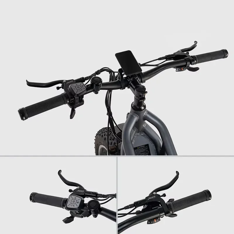 EE1 Ergonomic TPR Rubber Handlebar Grips for Road Mountain BMX Cruiser Bikes Non Slip Design 22.2mm