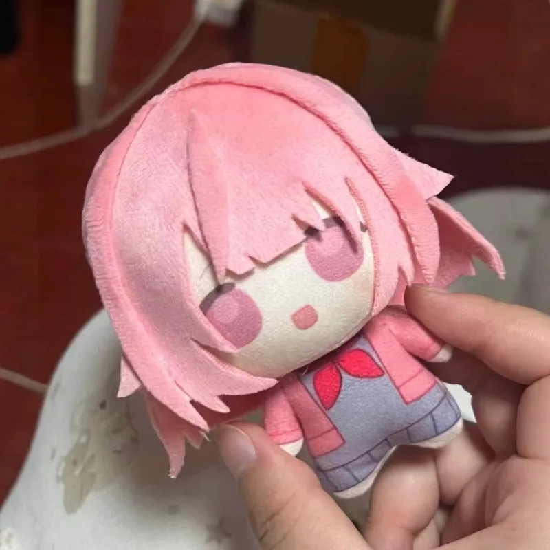 Project Sekai Plush Keychain Cute Anime Character Stuffed Doll Soft Mini Plushie World Collectible Gift for Fans Bag Decoration