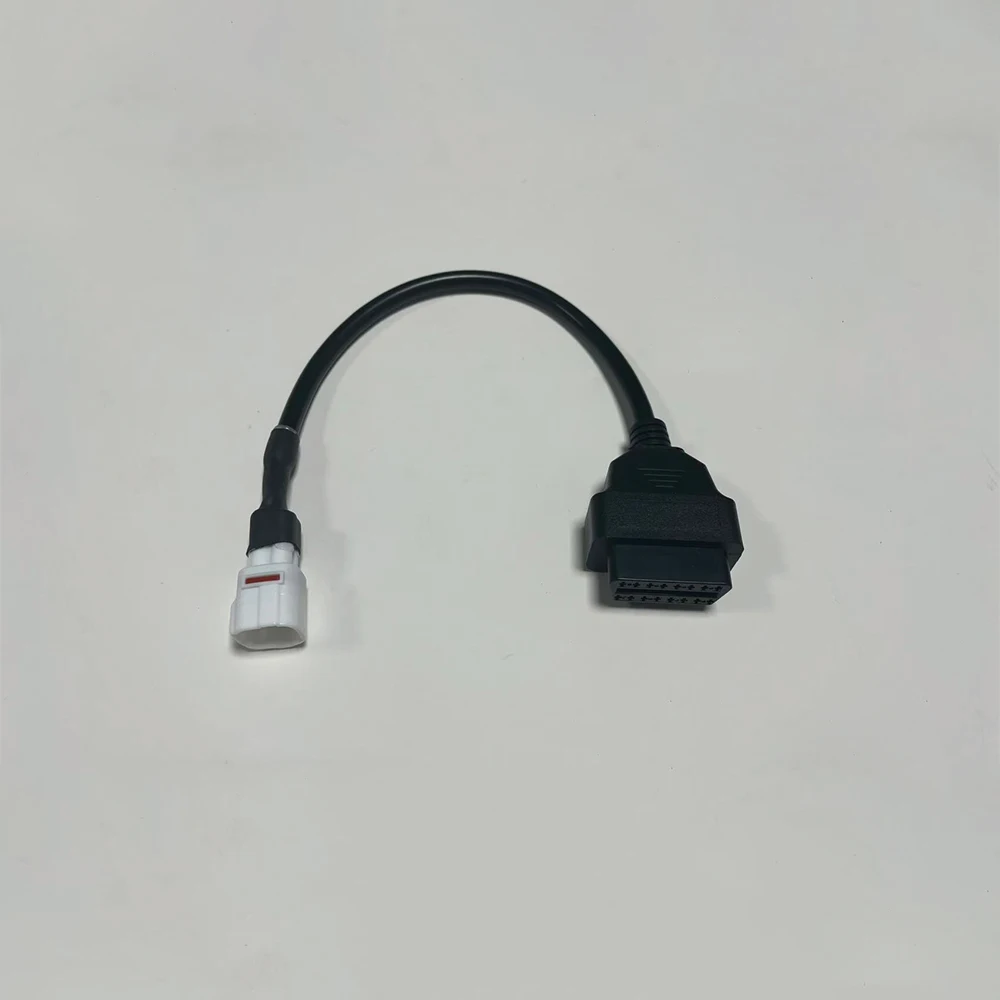 Imagen 7: Cable adaptador OBD2 para motocicleta, Cable de extensión para YAMAHA, conector OBD2 de 3 pines, conector OBD2 para Honda Moto