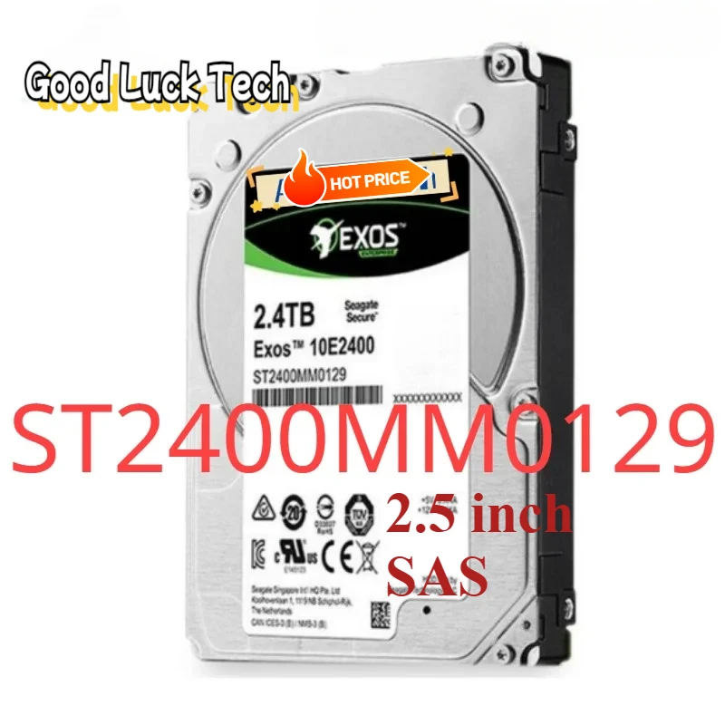 

Новинка для Sea-gate 2,4 TB ST2400MM0129 2,4 T 10K SAS 12G интерфейс для корпоративного сервера жесткого диска 12Gb/S Статус продукта SAS