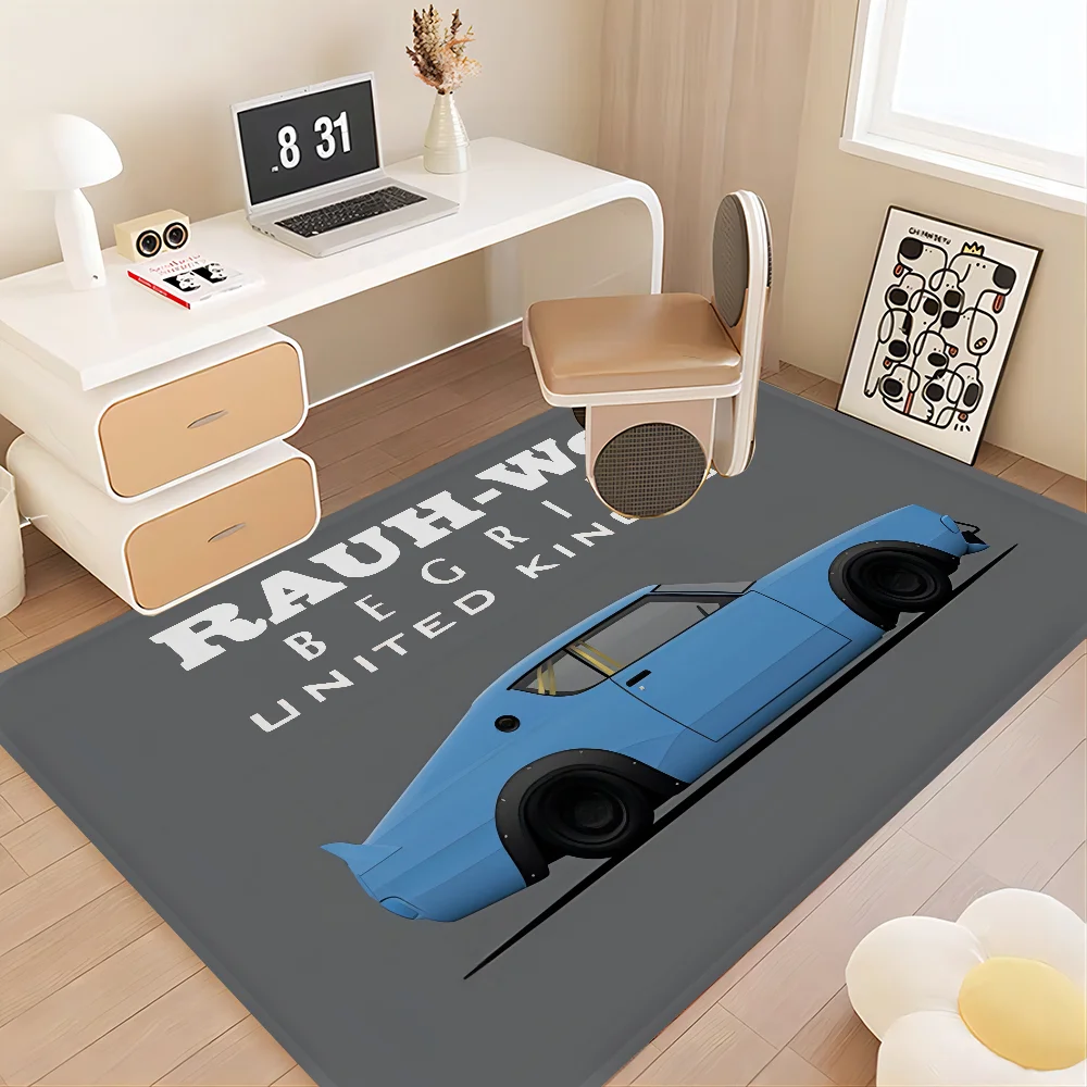 Tokyo JDM Drift Sports Car Floor Mat Bath Mat Nordic Style Home Doormat Bathroom-Toilet Mats Bedroom Welcome Doormat