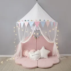 Mosquito Net Tent Nordic Baby Crib Canopy Bed Curtain Kids Play Tent Teepee Baby Crib Mosquito Netting Indoor Outdoor Home Decor