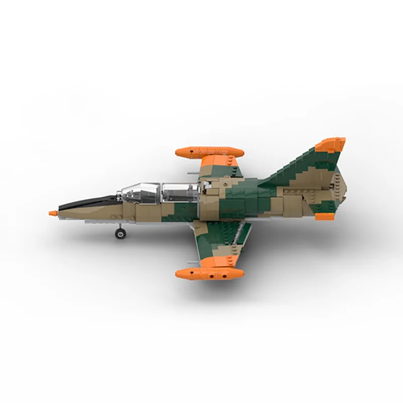 616 قطعة MOC ايرو Albatros الخالق مصمم مجموعات نموذج اللبنات العمارة تجميع هدايا عيد الميلاد لتقوم بها بنفسك اللعب فكرة الطوب #2