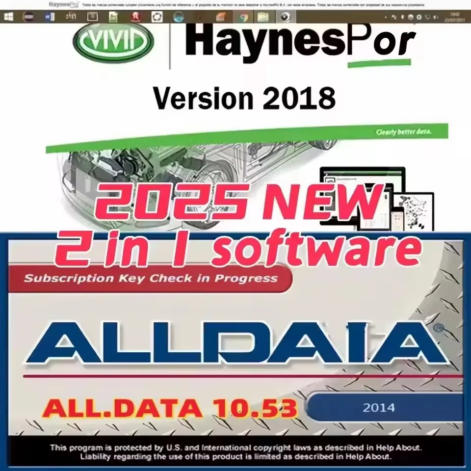 2025 HAY/NES/PRO Vivid 2018.01 Latest Version Atris-Technik in HDD Automotive Workshop Alldata 10.53 Auto Repair Software