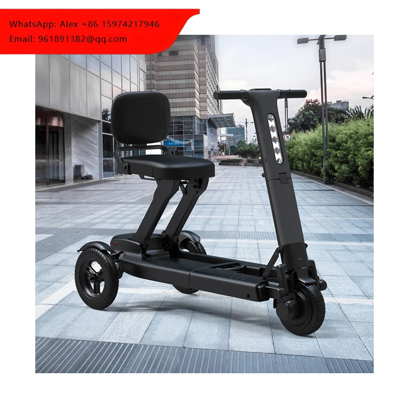 

Fast Convenient Foldable 3-Wheel Electric Brushless Motor Relync R1 Mobility Scooter With 120kg Load Capacity For Elderly Travel