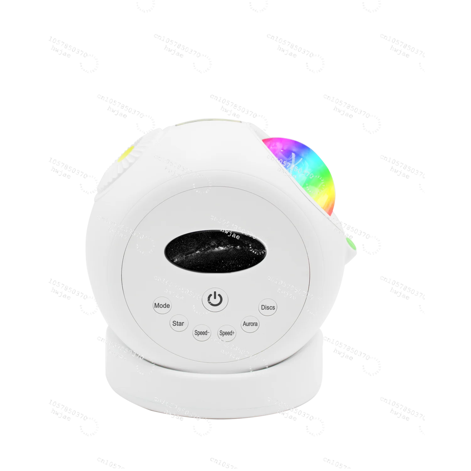 White Starry Sky Projector Pure Night Light with Aurora Effects White Noise for Relaxation Kids & Adults Bedroom