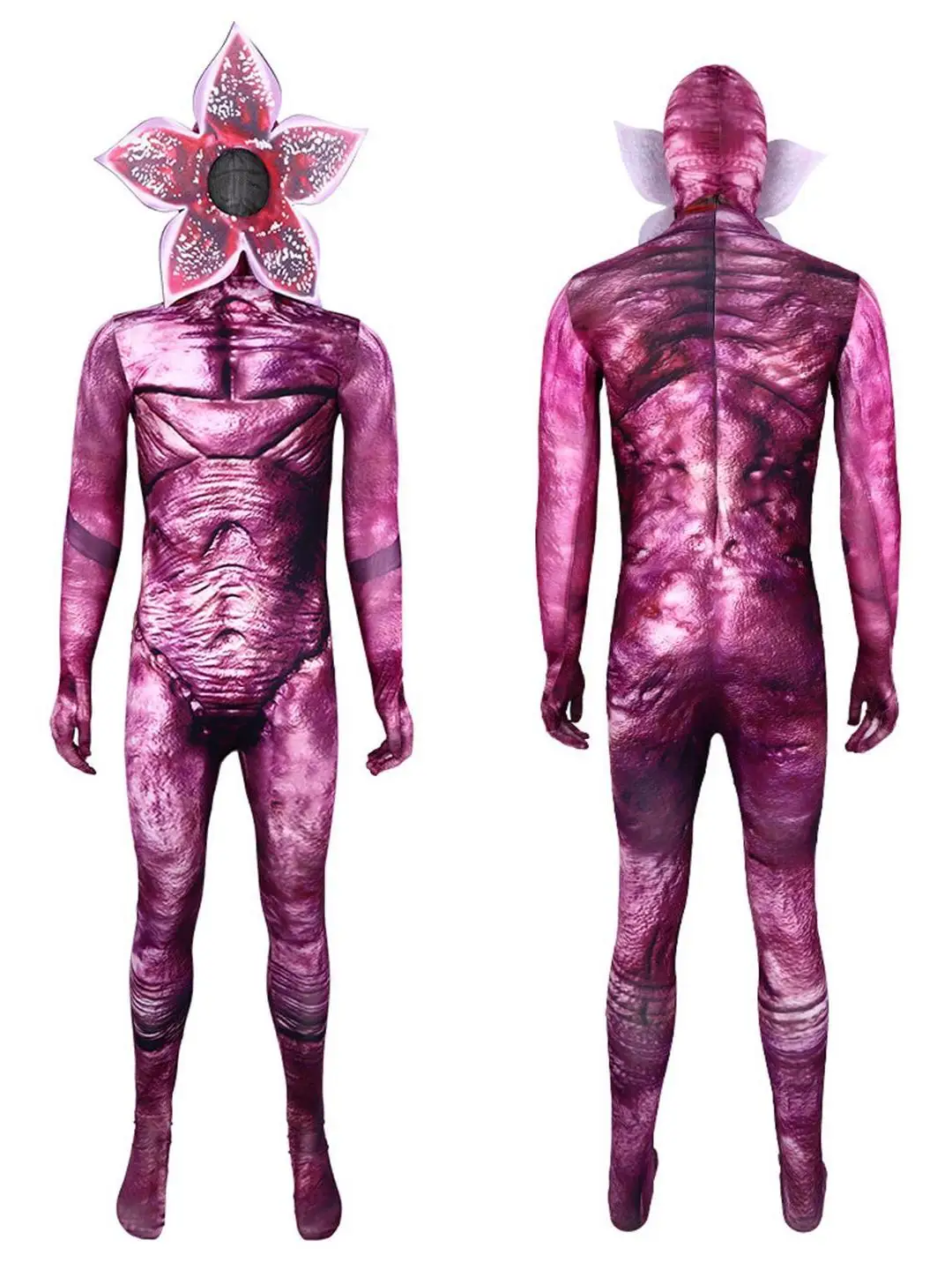 loween Horror Cosplay Alien Flower Jumpsuit Costume Stranger Things Zombie Prank Playful Transformational Women's Wear