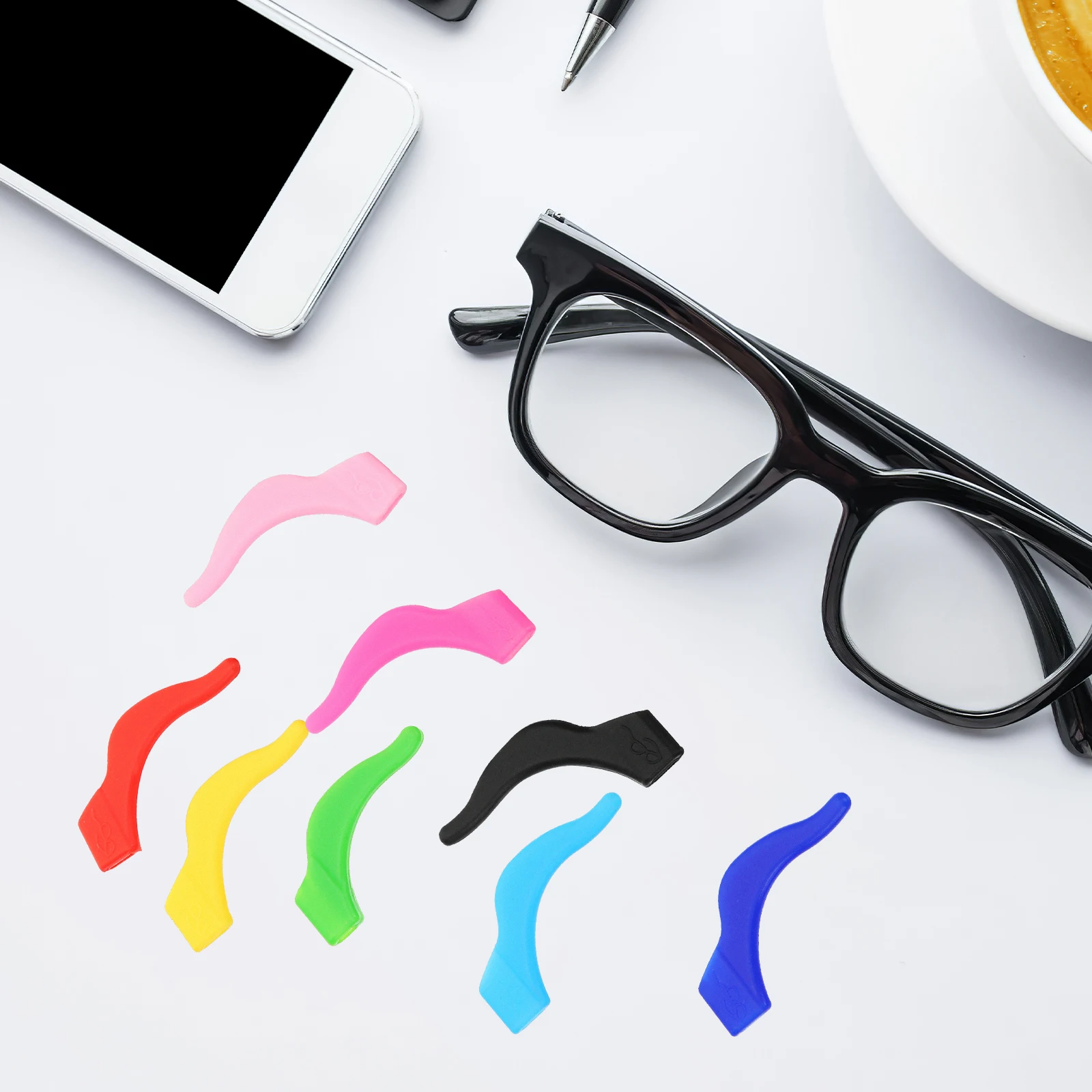 

Glasses Holder Eyeglasses Preventer Grip for Ears Cushions Keeper Grips Grippers Temple