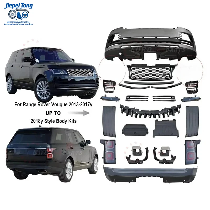 Facelift Body Kit For Vogue 2013-2017 Upgrade to 2018-2022 Car Bodykit Accessories
