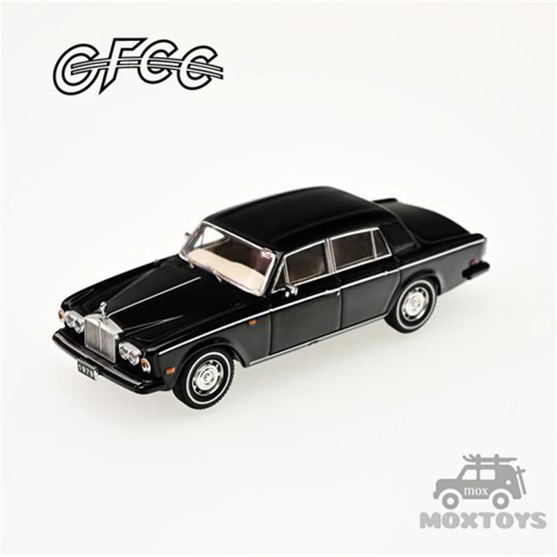 

GFCC 1:64 1979 Rolls-Royce Silver Shadow ll Black Diecast Model Car