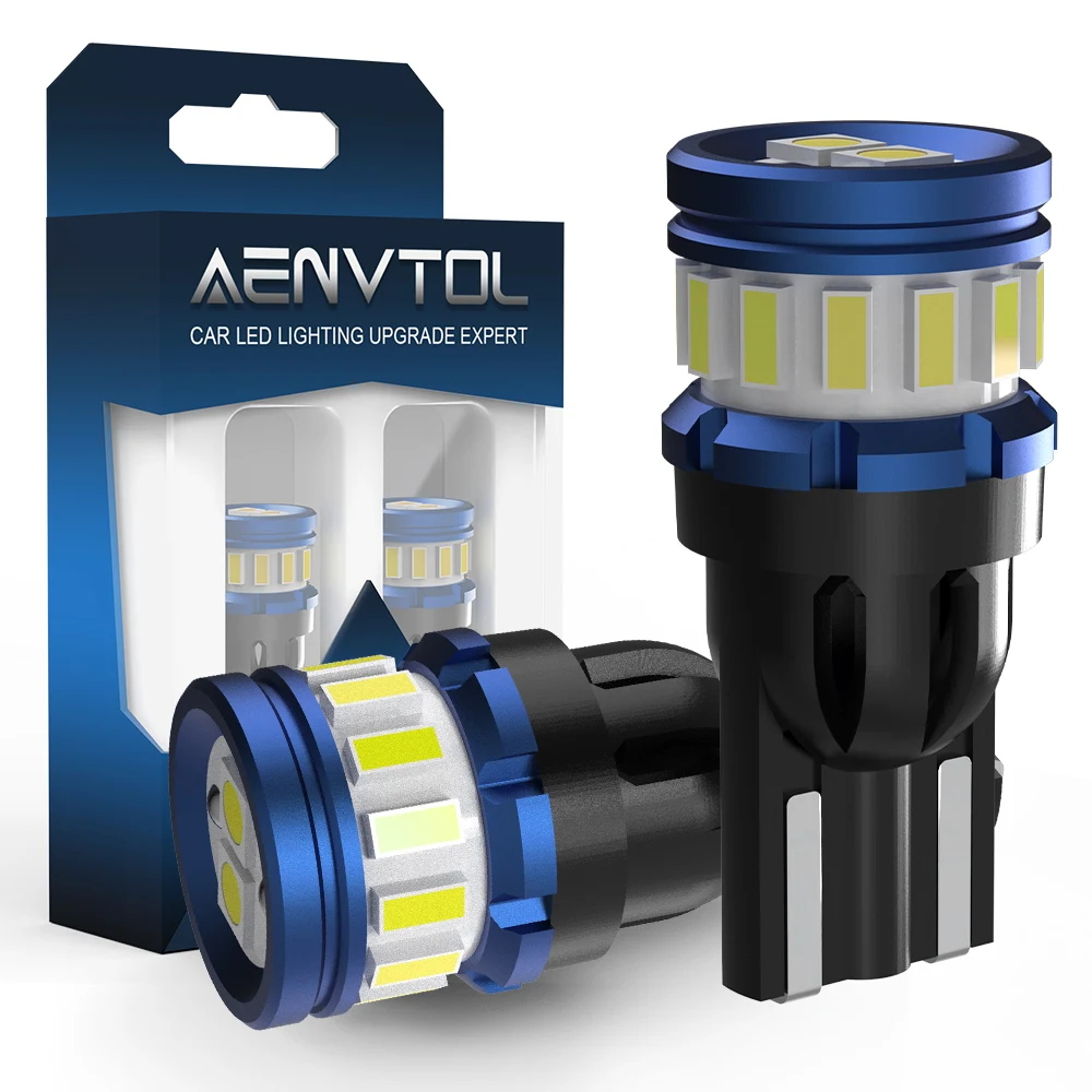 2Pcs Canbus T10 W5W… - image