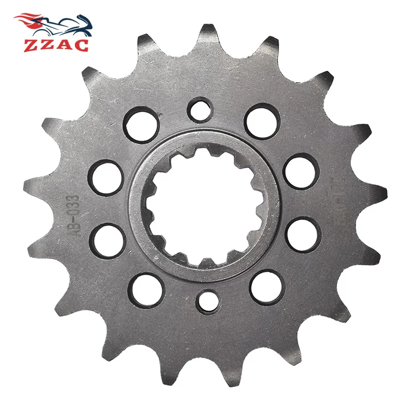 

530 Chain 17T 18T 20CrMnTi Motorcycle Front Sprocket For HONDA CB750 VFR800 CB900 CBR1000 VF1000 CBR1100 CB1100 CB1300 CBX-4SC38