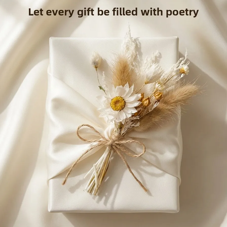 Mini Dried Flower Bouquet Natural Preserved for Home Table Decor Wedding Party Favor Gift Souvenir Corsage Photography Prop view 2