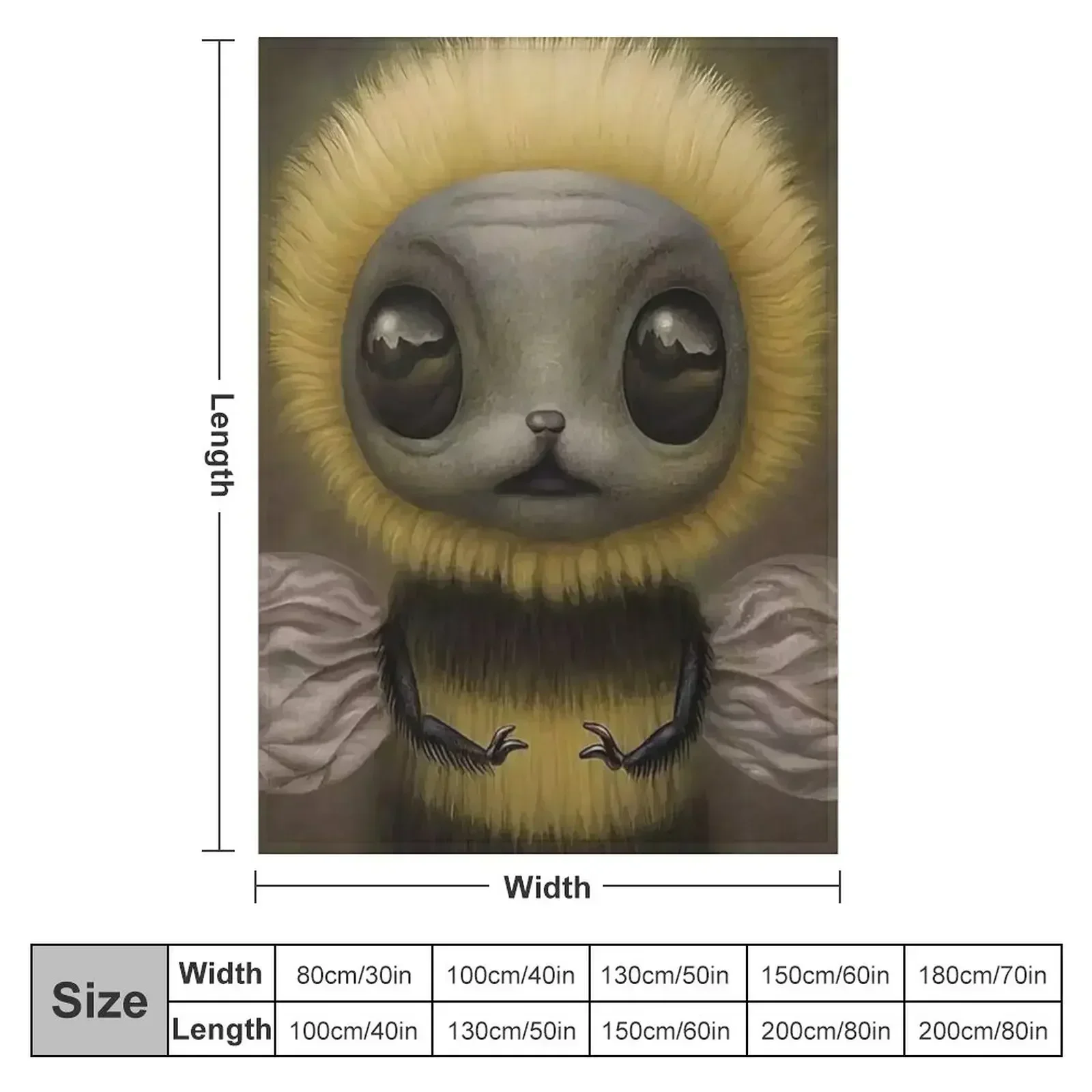 Mark Bee 2020 Throw Blanket couch cozy soft plush fuzzy picnic outdoor blanket
