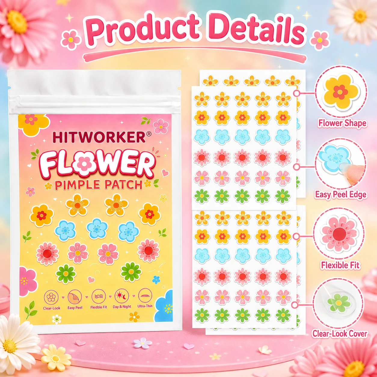 40/100 Pezzi Cerotti Idrocollo - Hydrocolloid Acne Patch recensione e prezzo