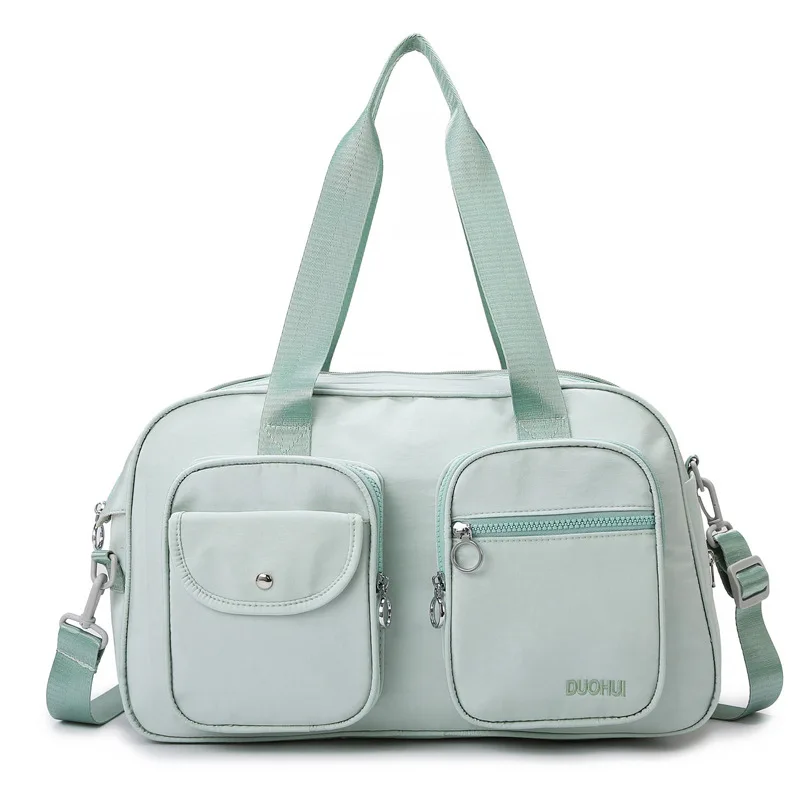 

Mommy bag expandable large capacity front patch bag with dry and wet separation for baby going out and baby bag