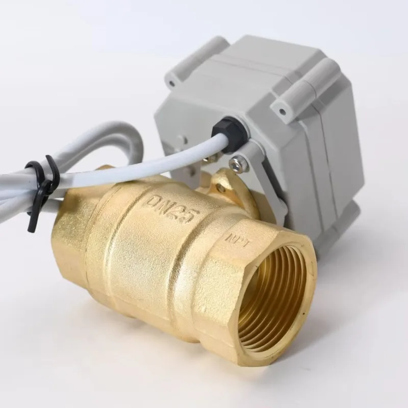 Proportional Valve 4-20ma 0-10v 0-5v DN25 1 Inch Brass Modulating Valve Regulator Valve