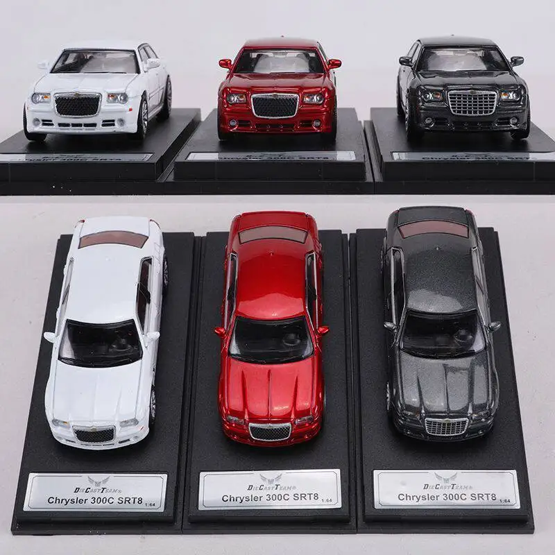 

DCT 1/64 Chrysler 300c V8 Sports Diecast Automotive Model Ornaments Cas Toys Gift Decorations Christmas Gift Men