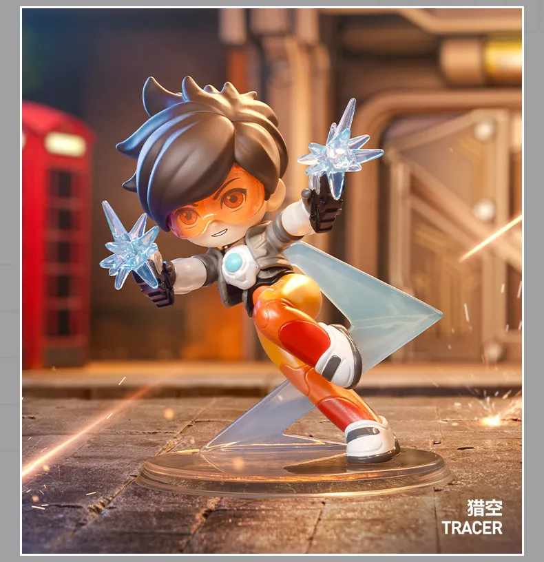 Genuine POPMART D.Va Doomfist Hazard Series Blind Box Ramattra