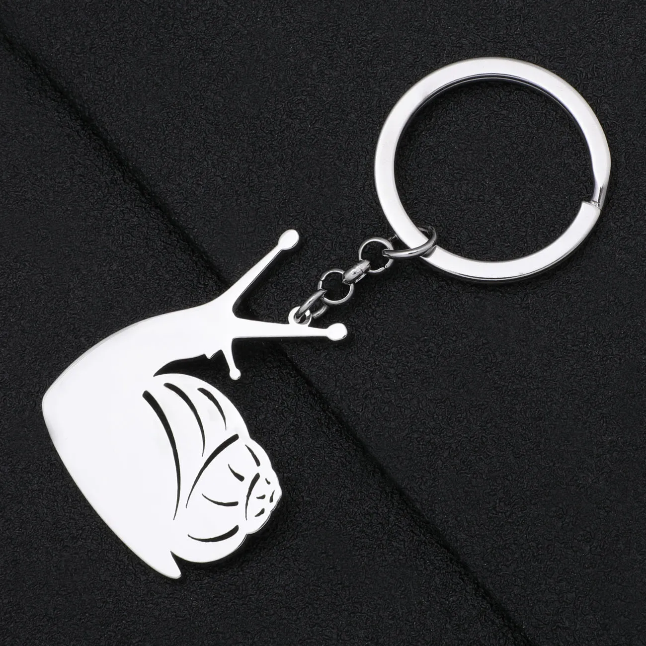 

WEVENI нержавеющая сталь 18 К золото посеребренные брелки в виде улитки антикоррозийный брелок для ключей модные украшения для женщин подарок автомобильные подвески