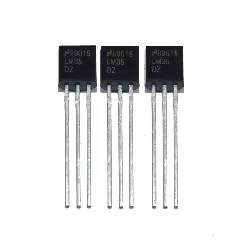 5PCS/lot Integrated Circuit LM35DZ LM35D TO-92 LM35 Precision Centigrade Temperature Sensors