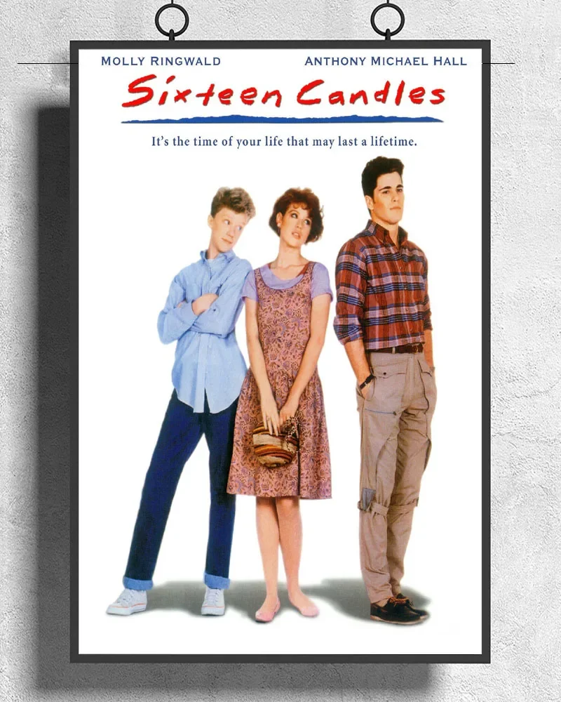 L178 SIXTEEN CANDLES Movie Classic 01 Silk Fabric Poster Art Decor Indoor Painting Gift