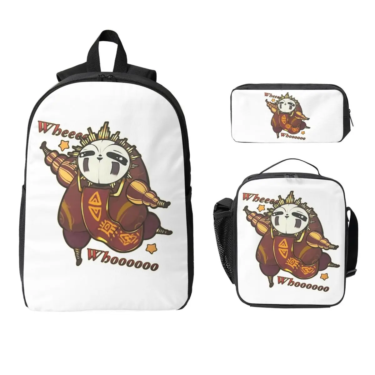 

Esquie Ll WheeWhooo Clair Obscur Expedition 33 Backpack BookBag School Bag Shoulder Bags 3ps Insulated Lunch Bag Pencil Case