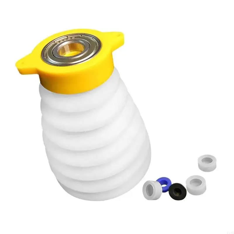F19B Silicone Dust Collector Guard Catchers Bowl For 150mm Round Handle Hammer And Power Tool Effectively Prevents Dust Spread